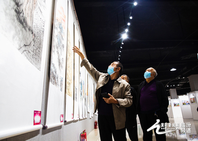 襄汾县举办书法美术摄影联展 文艺创作服务